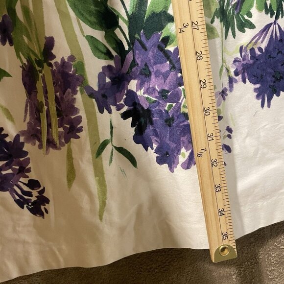 LAUREN RALPH LAUREN Dress Womens 14 Petite Floral Sleeveless Spring Summer Mid - Picture 7 of 9